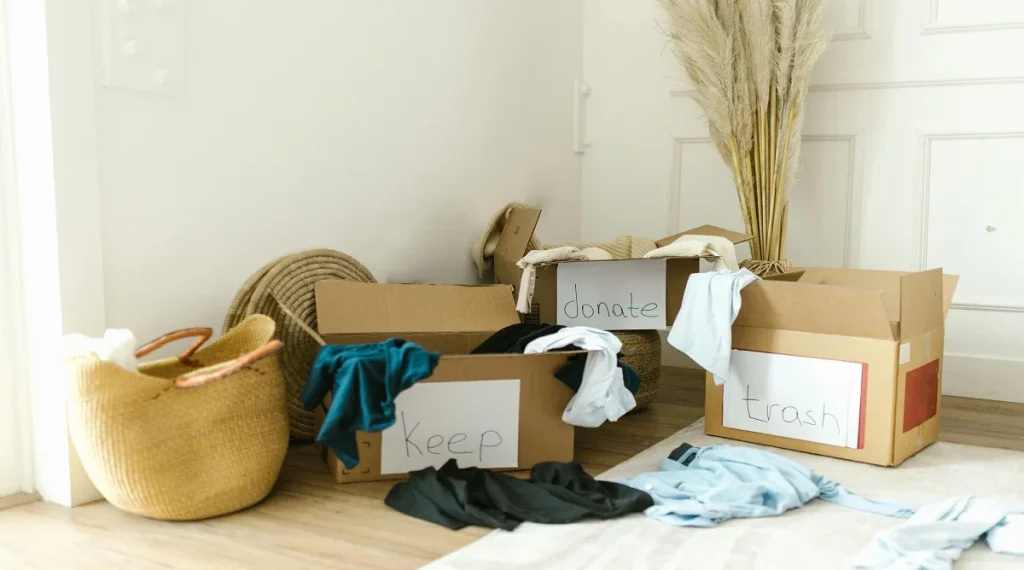 Using up what you already own through practical household storage and reusable items