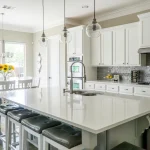 Better appliance timing helping a household use electricity more smoothly in a modern kitchen