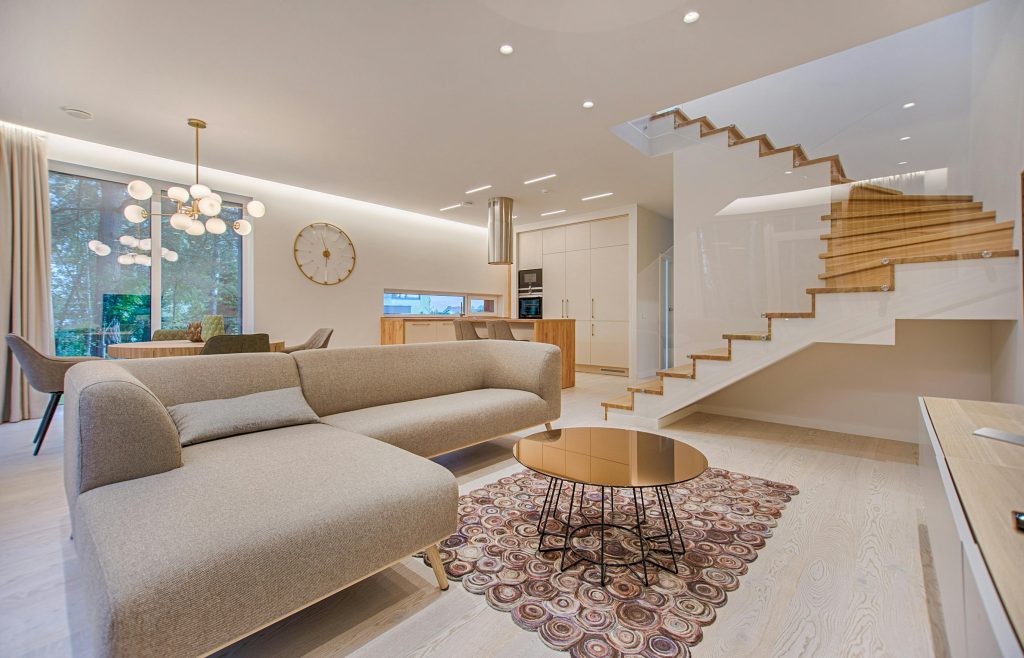 Local air flow around homes improving comfort through open windows and moving curtains