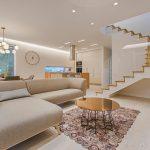 Local air flow around homes improving comfort through open windows and moving curtains