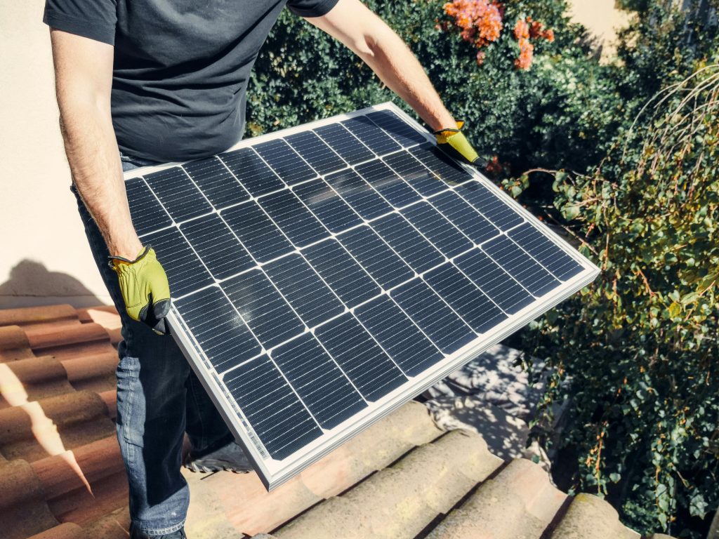 Renewable energy storage supported by large-scale solar infrastructure