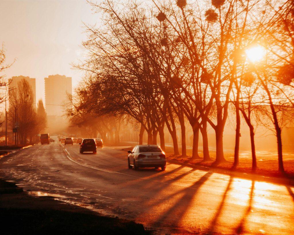 Climate change is affecting daily life during an urban heat wave in a residential neighborhood