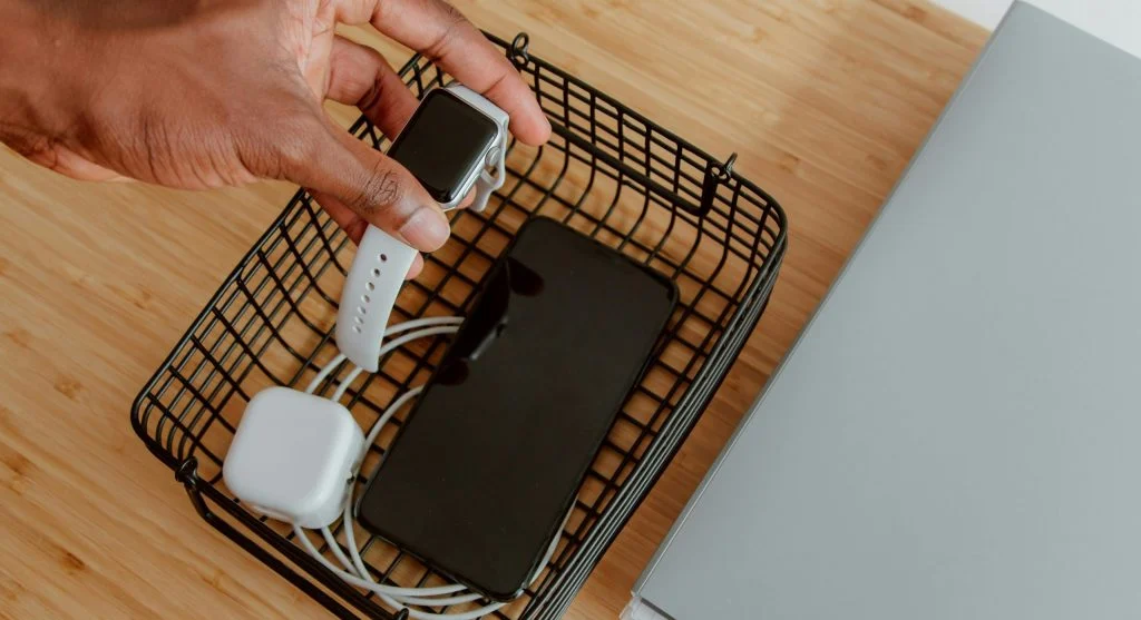 Evening device charging habits becoming more intentional by charging only needed devices at home