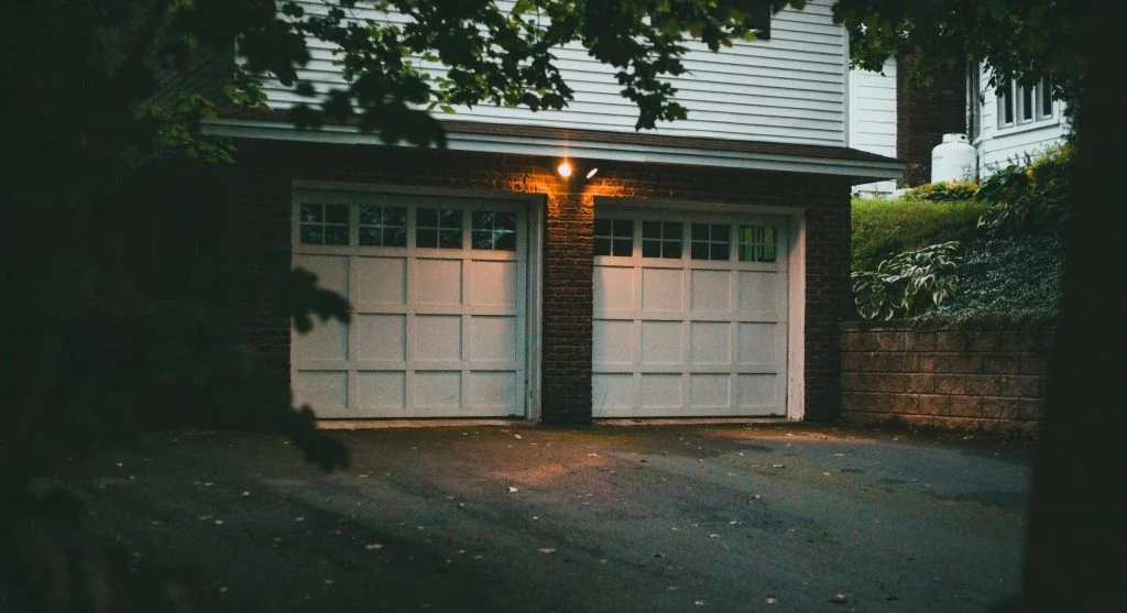 Heat stored in driveways affecting the area near a home entrance during evening hours